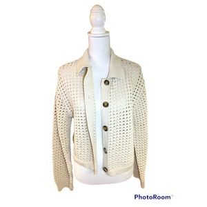 Cream colored Knit Top